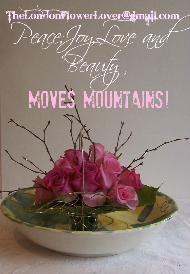 peace joy love and beauty moves moutains green bowl