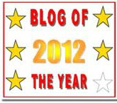 5 star 2012 blog award